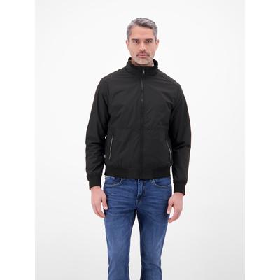 Blouson LERROS "Blouson leicht gefüttert und flexibel", Herren, Gr. XXL, schwarz, 100% Polyester, Jacken Blouson, Herren Blouson, Wasser- und windabweisend, Atmungsaktiv, Einfarbig