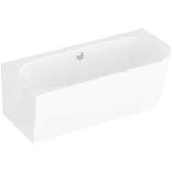 VitrA Geo Badewanne 65431008000 Ecke links, Mittelablauf, Inhalt 210 l