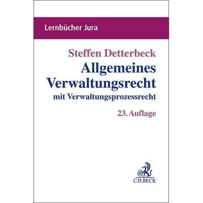 Allgemeines Verwaltungsrecht, Taschenbuch von Steffen Detterbeck, C.H. Beck, 978-3-406-83560-5
