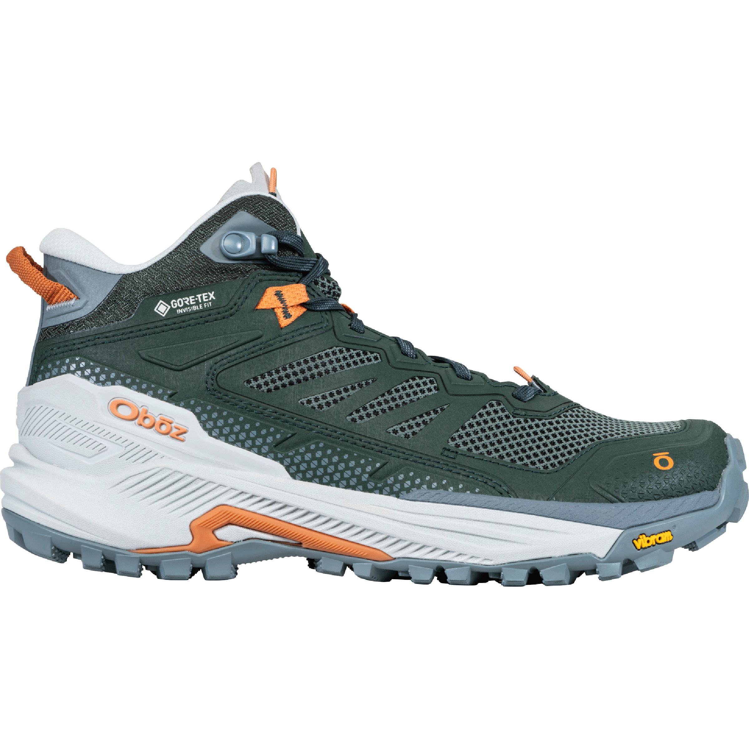 Oboz Katabatic RT Mid GTX Damen Wanderschuhe gruen Größe 40 Trekking Wasserdicht