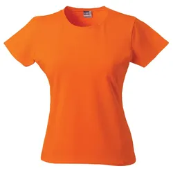 Russell Tailliertes Damen T-Shirt, orange, XS