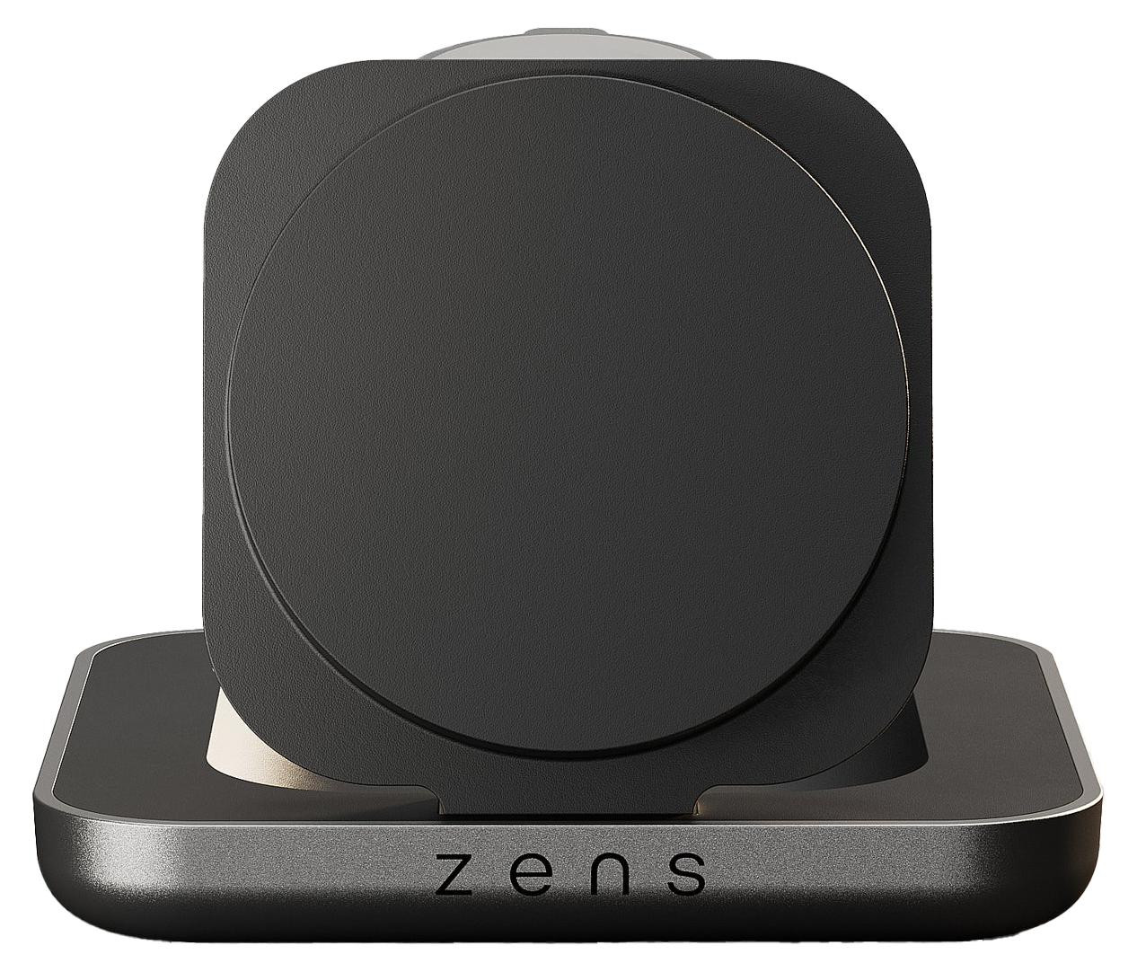 Zens Nightstand Charger Pro 2 next gen Draadloze oplader voor telefoon, earbuds en Apple Watch - MagSafe en Qi2 - Zwart