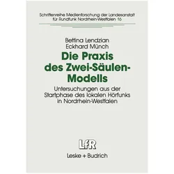 Die Praxis des Zwei-Säulen-Modells, Fachbücher von Bettina Lendzian, Eckhard Münch
