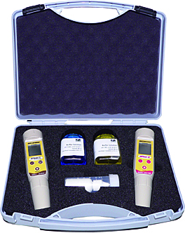 BWT AQA therm Analysekoffer 58970 mit elektronischem pH-Wert Messgerät