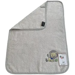 Ross Walk Frottier Kinderprogramm Löwe silbergrau Handtuch 50x70 cm - grau