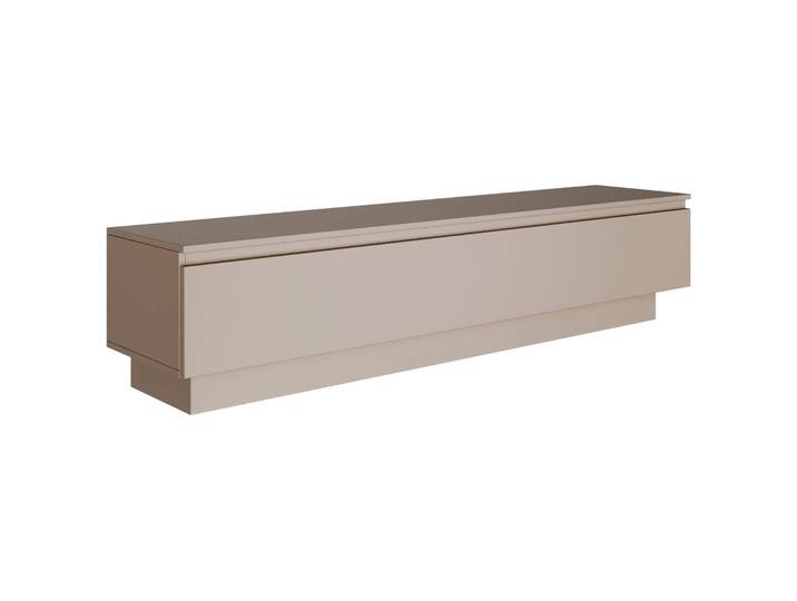 Stehende TV-Kommode Lemmi mit Klappe 175 cm Kaschmir