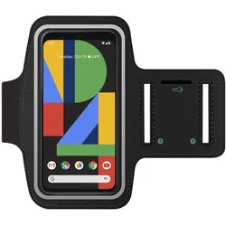 SmartFitness Google Pixel 4 XL Handy Sport Armband, Smartphone Sportarmband, Schwarz