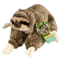 Bresser 9820511 - Freek Vonk, Faultier Lukas, Plüschtier, 32 cm