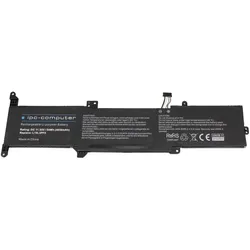 IPC Notebook-Akku Akku L19L3PF5 REPLACE (4650 mAh), Notebook Akku, Schwarz