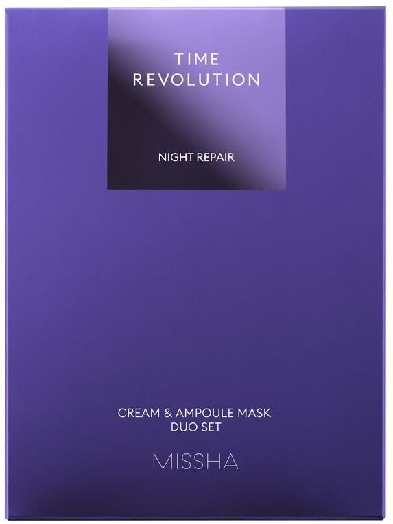 MISSHA Time Revolution Night Repair Cream & Ampoule Mask Duo Set