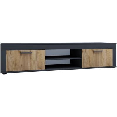 Holz TV Lowboard Möbel Fernsehschrank Usilo XL