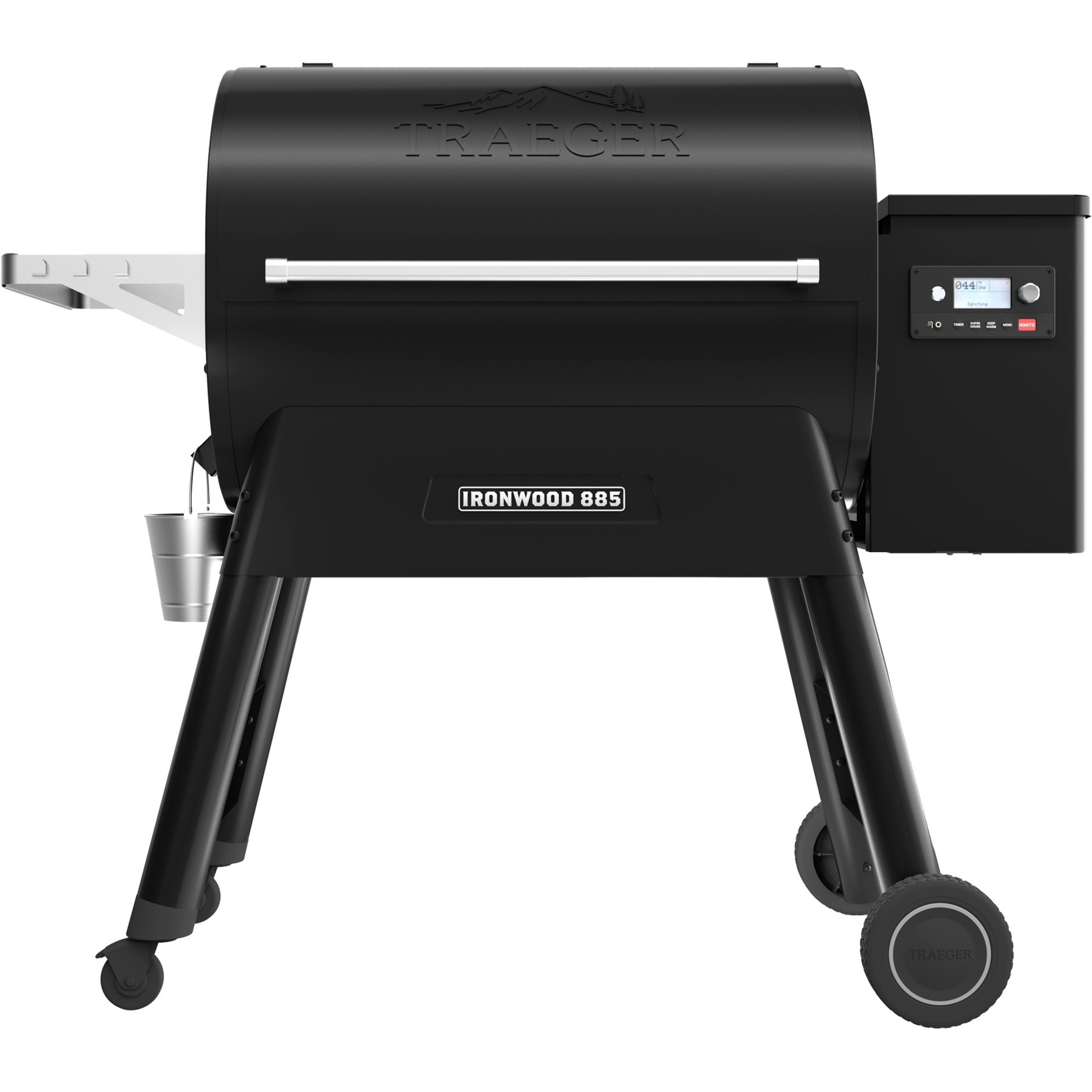 Traeger Ironwood 885 Pelletgrill Schwarz mit WiFIRE und D2 Direct-Drive