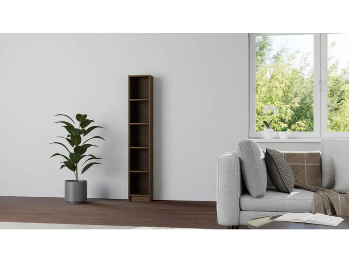 30 cm breites Regal aus Nussbaum Nussbaum (amerika­nisch) Natur geölt