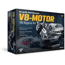 V8-Motor - Der große Technikbausatz, Motorbausatz im Maßstab 1:3