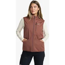 Responder Softshell Vest Damen Pink Mahogany, Größe:S - Westen - Rosa