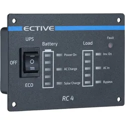 ECTIVE RC4 Fernbedienung mit Ladestandsanzeige für Wechselrichter der SSI-Serie