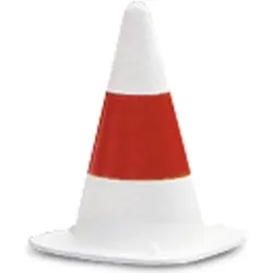 Moravia, Verkehrstechnik, EUROPA-Leitkegel KOBOLD, 330 mm rot-weiss