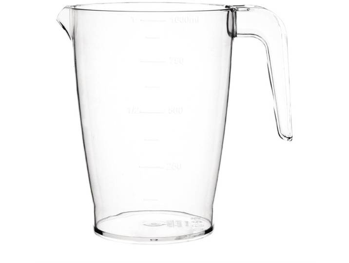 Olympia Kristallon Stapelbare Polycarbonaat Kan 1l - Olympia FB890