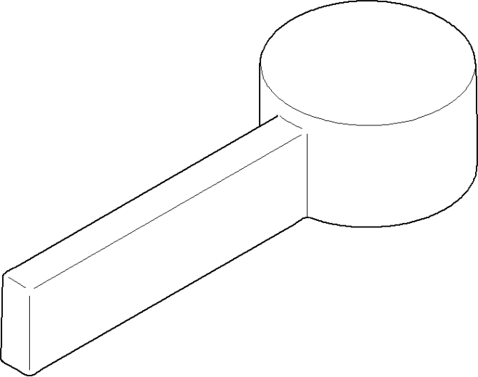 Dornbracht Hebel MEM 092078057-08 platin