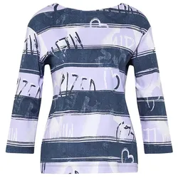 Shirt U-Boot-Ausschnitt Rabe lila, 36