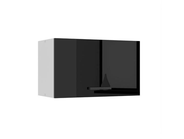 B Belini Group Hängeschrank SGP 60 cm, mit 1 Tür, Schwarz Hochglanz, Holz, 60x36x29.6 cm, Küchen, Küchenmöbel, Küchenschränke, Küchenoberschränke