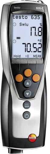 Testo 635-2 Luftfeuchtemessgerät (Hygrometer) 0% rF 100% rF Datenloggerfunktion