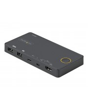 StarTech.com 2 Port USB-A+ HDMI/USB-C KVM Switch 4K 2-Port Typ C HDMI (SV221HUC4K)