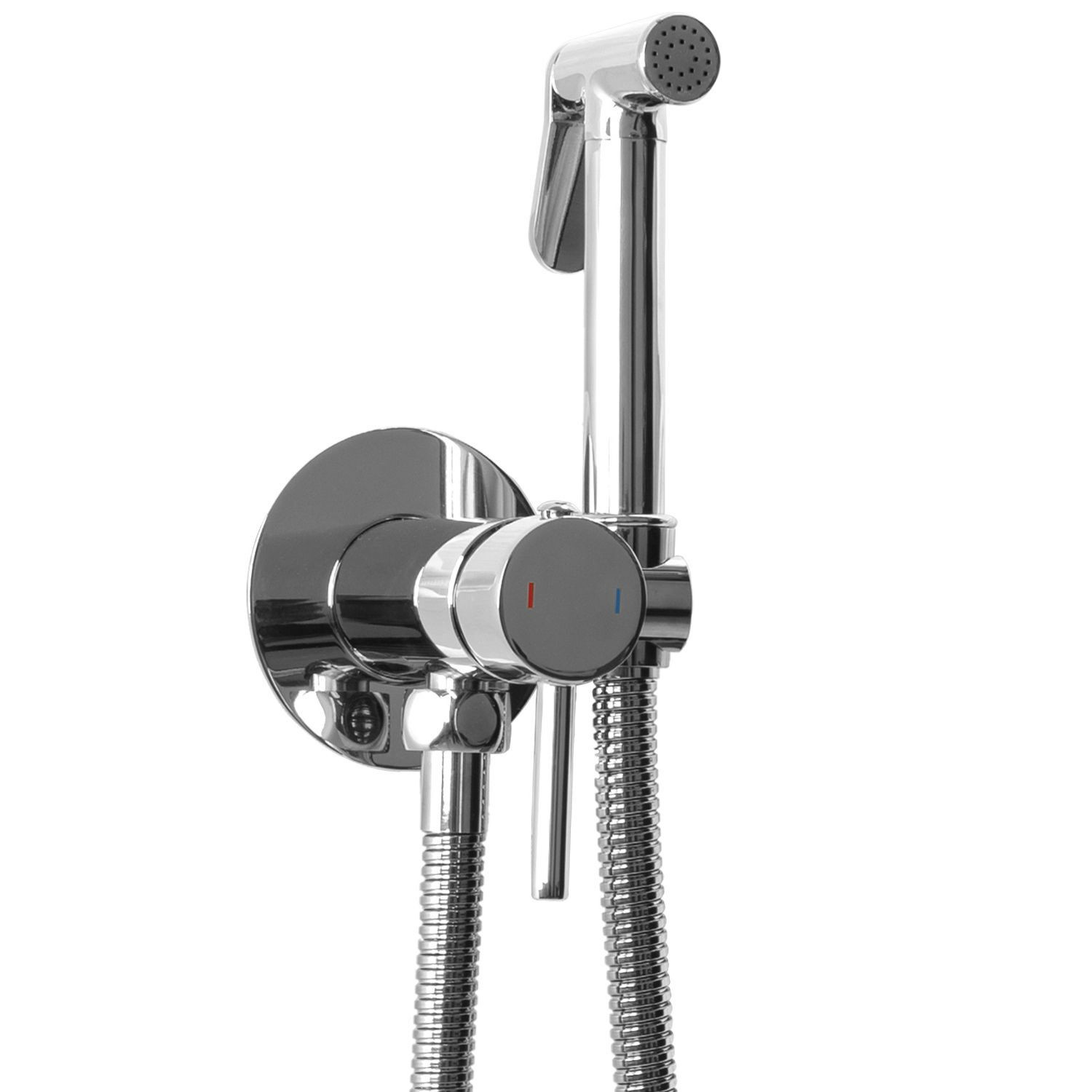 Rea Lungo Inbouw Bidetmengkraan Chrom
