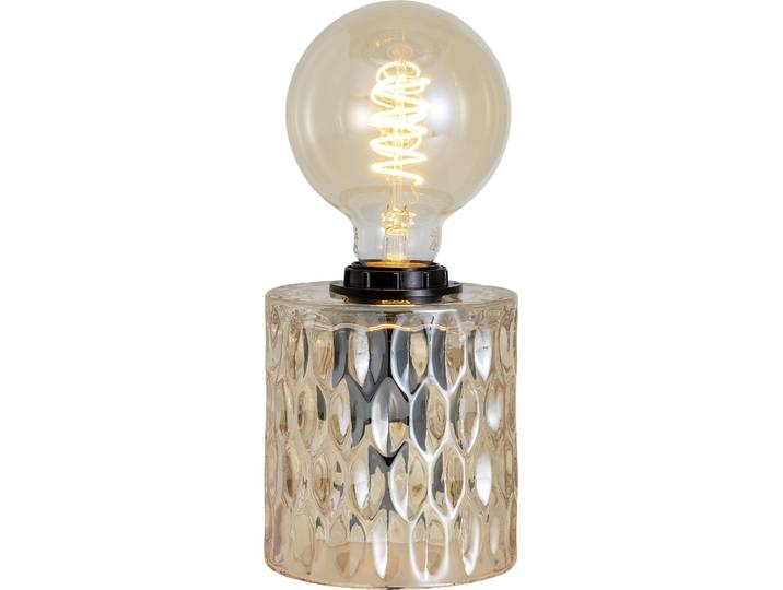 Tischlampe Anisa Amber Glas H 12 cm - Tischlampe