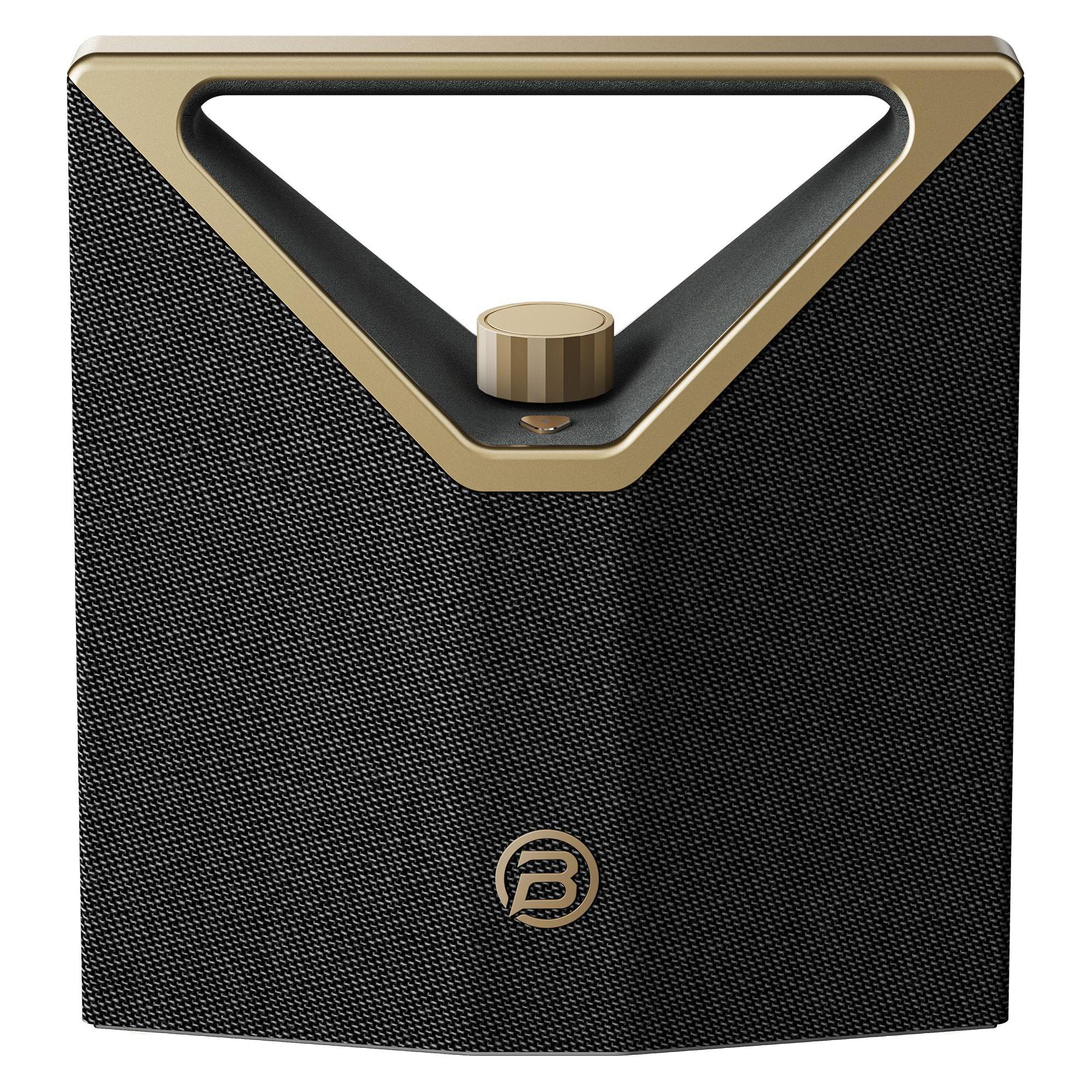 Bugani Brief Plus Bluetooth-Lautsprecher black+gold (6 h) (BS12304BG)