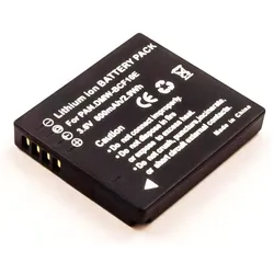 AGI 80490 - 700 mAh - 3,6 V - Lithium-Imid (Kamera Akku), Kamera Stromversorgung, Schwarz