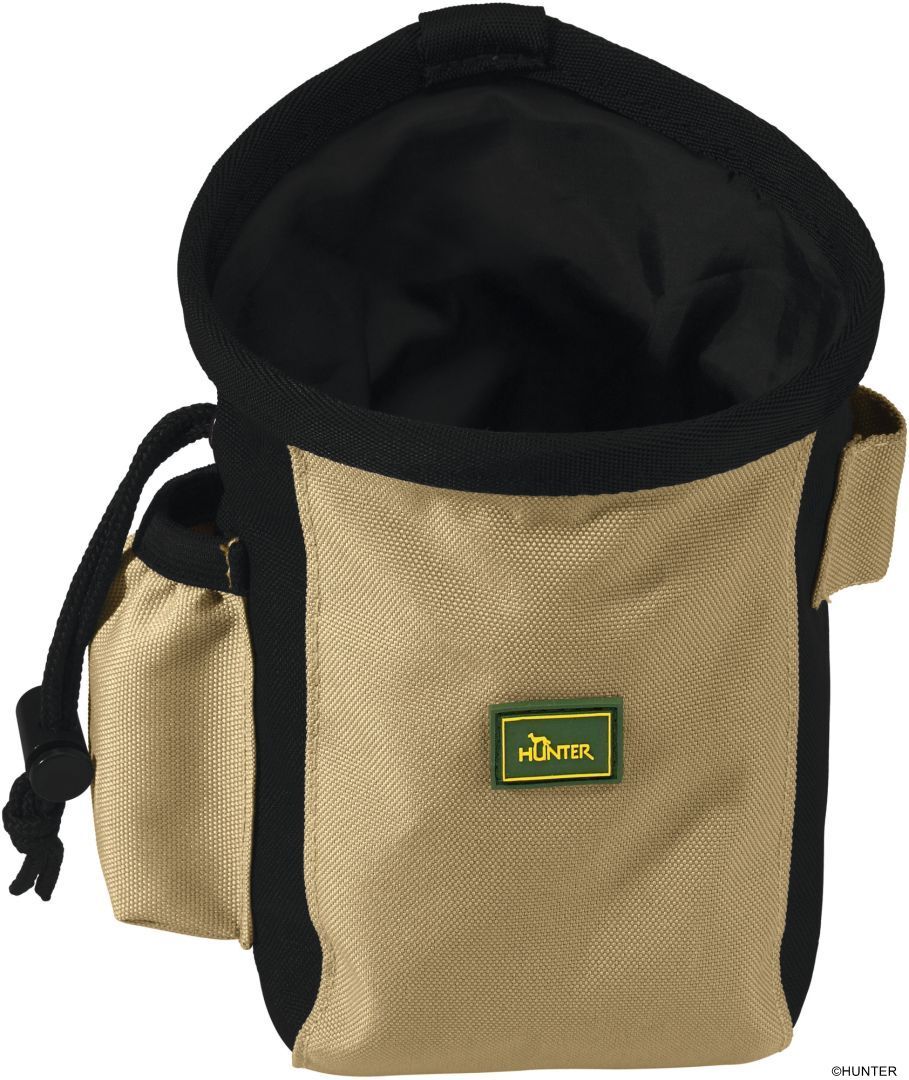 DOG SPORT HUNTER Gürteltasche Bugrino Standard L, schwarz/beige