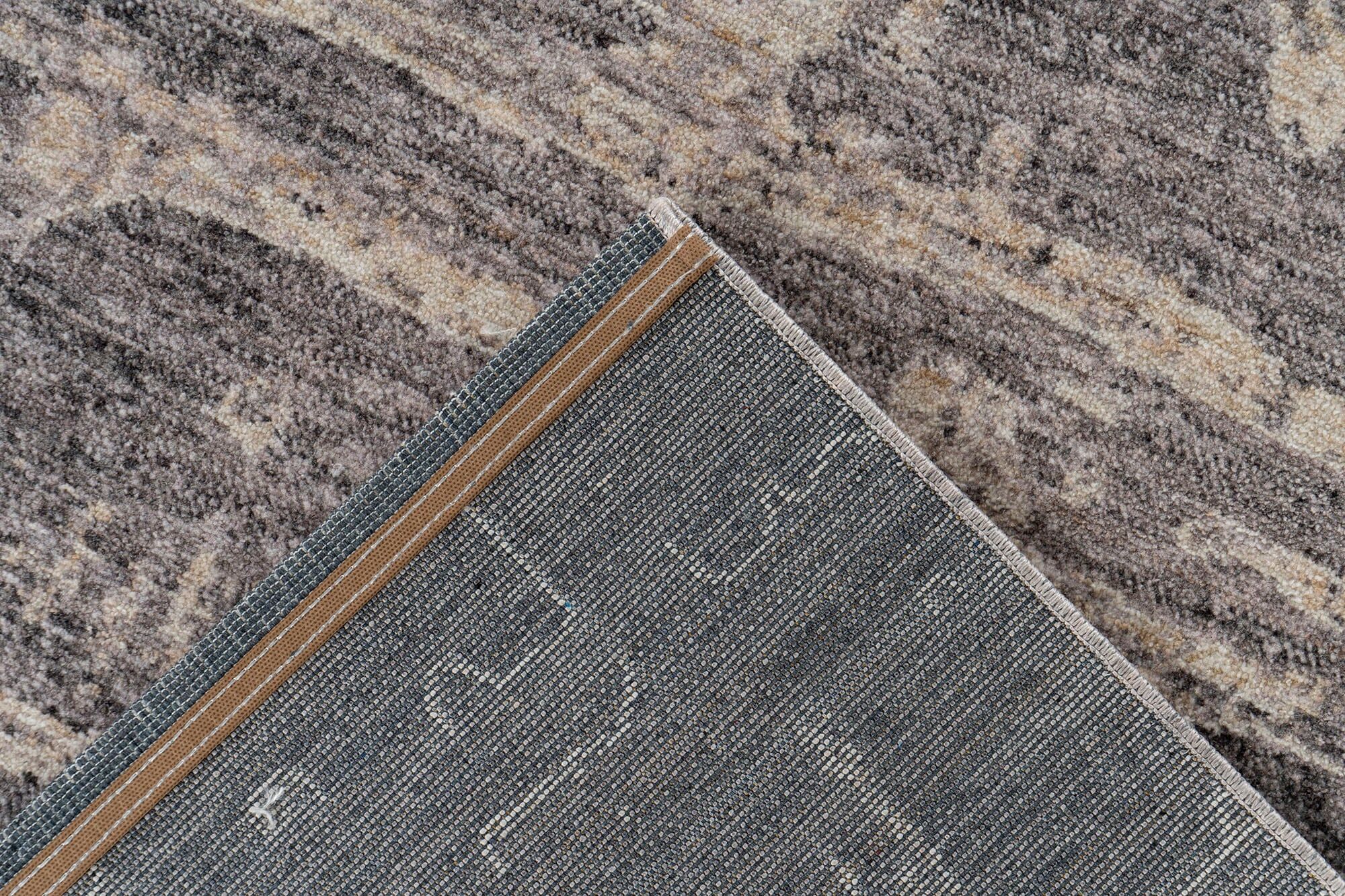 Teppich KAYOOM "Jaka 325", grau, B:80cm H:6mm L:150cm, Polyester, Teppiche, Teppich grau B : 80cm 1 Stk., 6mm, L: 150cm