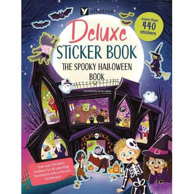 Deluxe Sticker Book: The Spooky Halloween Book, von Jana Sedlackova, Albatros nakladatelstvi as, 978-80-00-07616-4