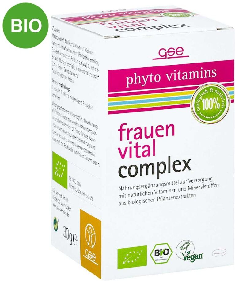 Frauen Vital Complex Bio Tabletten 60stk