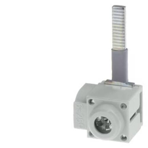Siemens 5ST37712 Einspeiseklemme ,25mm2 Kabeleingang Links mit Berührungsschutz IP20 Einspeiseklemme Kupfer-Zink Legierung 80A