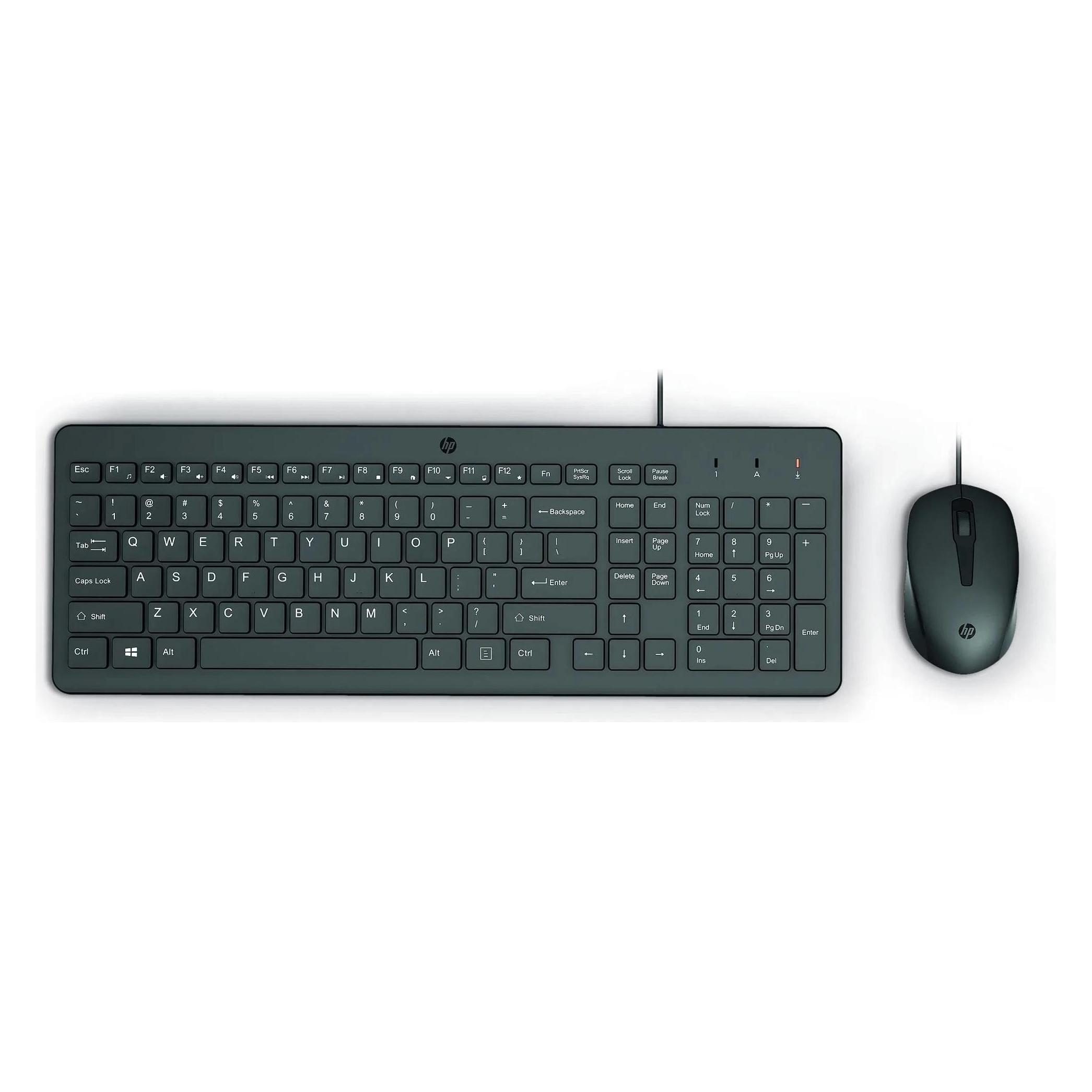 HP HP-150 Wired Mouse and Keyboard HUN (DE, Kabelgebunden) (62756890)
