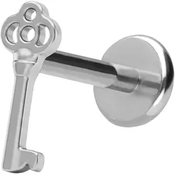 Titan Labret mit Push Fit SCHLÜSSEL