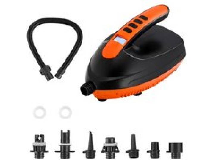 VEVOR Paddleboard Pumpe (20 PSI) elektrische SUP-Luftpumpe mit 70 L/min Aufblasgeschwindigkeit & automatischer Abschaltung & 12 V DC Anschluss, Aufblasen ideal für aufblasbare Paddleboards Zelte