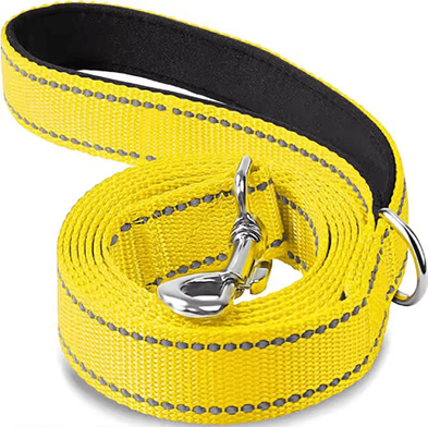 Inspire Picks NightGuard Reflective Pet Leash & Harness Lead For Dogs And Cats yellow 1.5cmx150cm