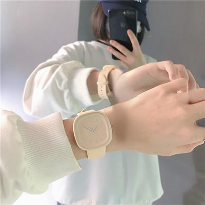 Fusion Finds Elegant Women's Leather Watch Casual Ladies Quartz Watch With Sport Inspired Fashion Design khaki