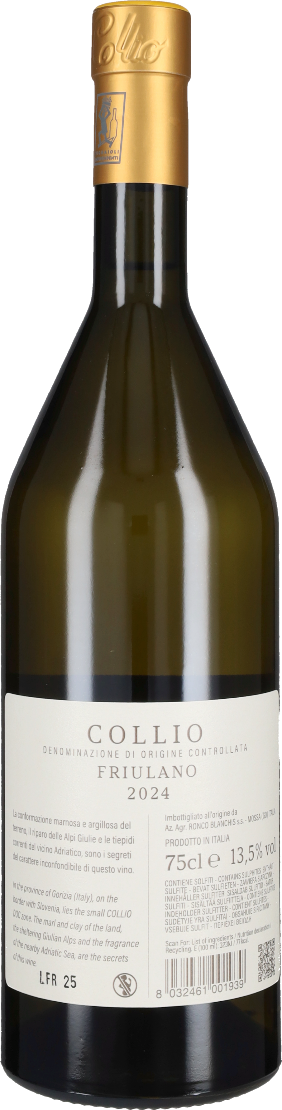 Friulano Ronco Blanchis 2024