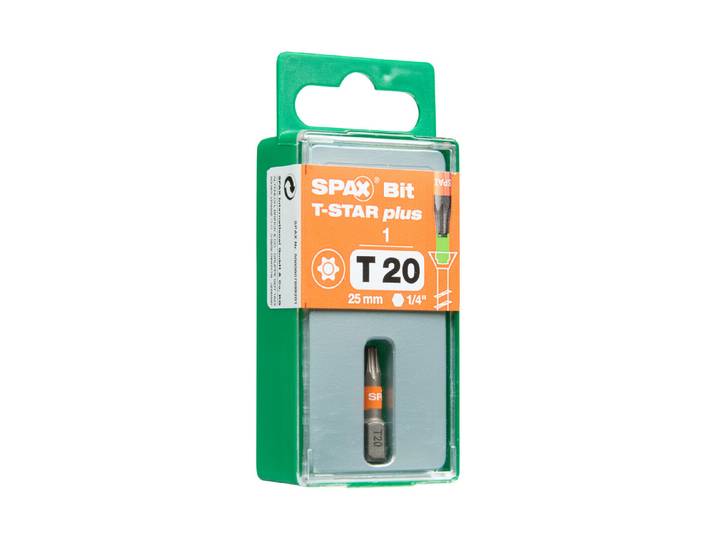Spax Bit Torx 20 25 mm