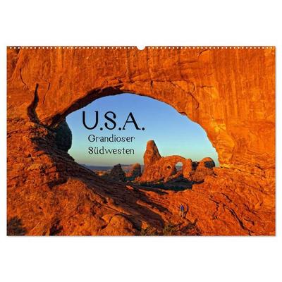 USA - Grandioser Südwesten (Wandkalender 2026 DIN A2 quer), CALVENDO Monatskalender