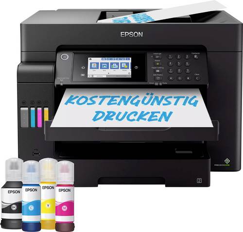 Epson EcoTank ET-16605 Multifunktionsdrucker Tintenstrahl Farbe A3+ Drucker, Scanner, Kopierer, Fax Tintentank-System, USB, WLAN