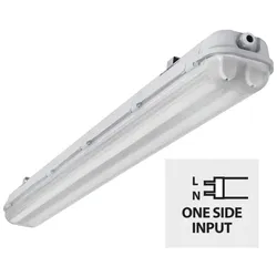 Hans Raum Feuchtraumleuchte "HR 2xT8 LED" für 1500mm T8 LED-Retrofitröhren