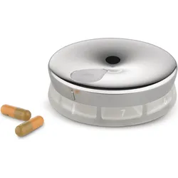 Yoyo Medikamentenbox silberfarben