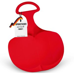 Elasto Poporutscher Schneeflitzy mit Griff, für Kinder, rot, aus Kunststoff
