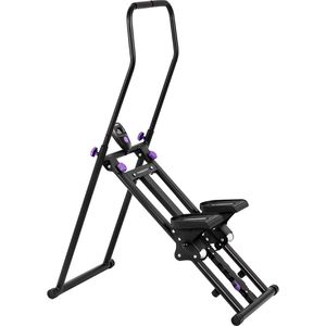 Christopeit Crosstrainer Climber, belastbar bis 150 kg , klappbar, mit Display, 6-stufiger Widerstand