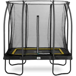 Salta Trampolin Comfort Edition - 214x153cm - Rechteckig Schwarz - 214x153 cm / Schwarz / Rechteckig